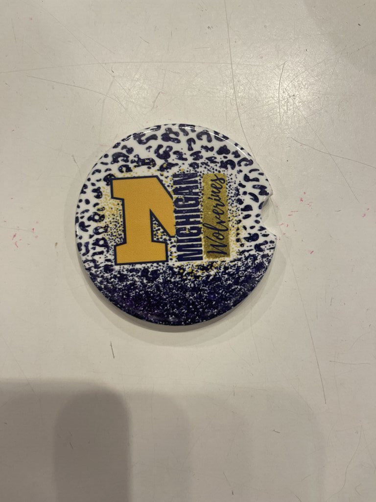 TTUN Leopard Car Coasters