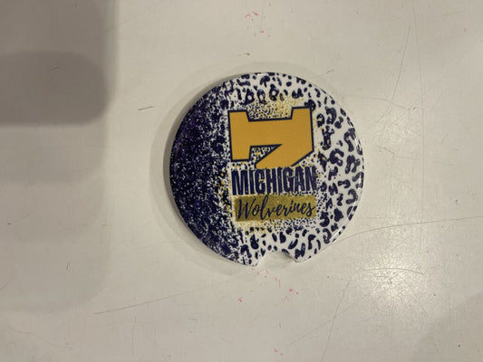 TTUN Leopard Car Coasters