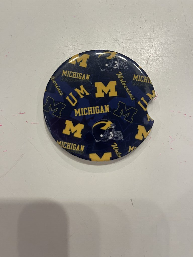 TTUN Helmets Print Car Coasters