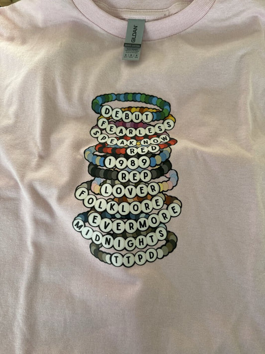 Friendship Bracelet Youth TS, SS, L, PNK XS