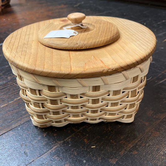 Open Top Woven Basket