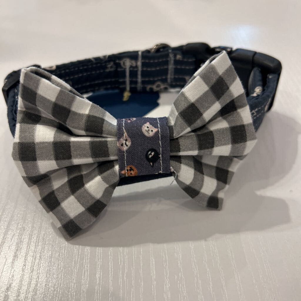 Large Dog Collar with Bow