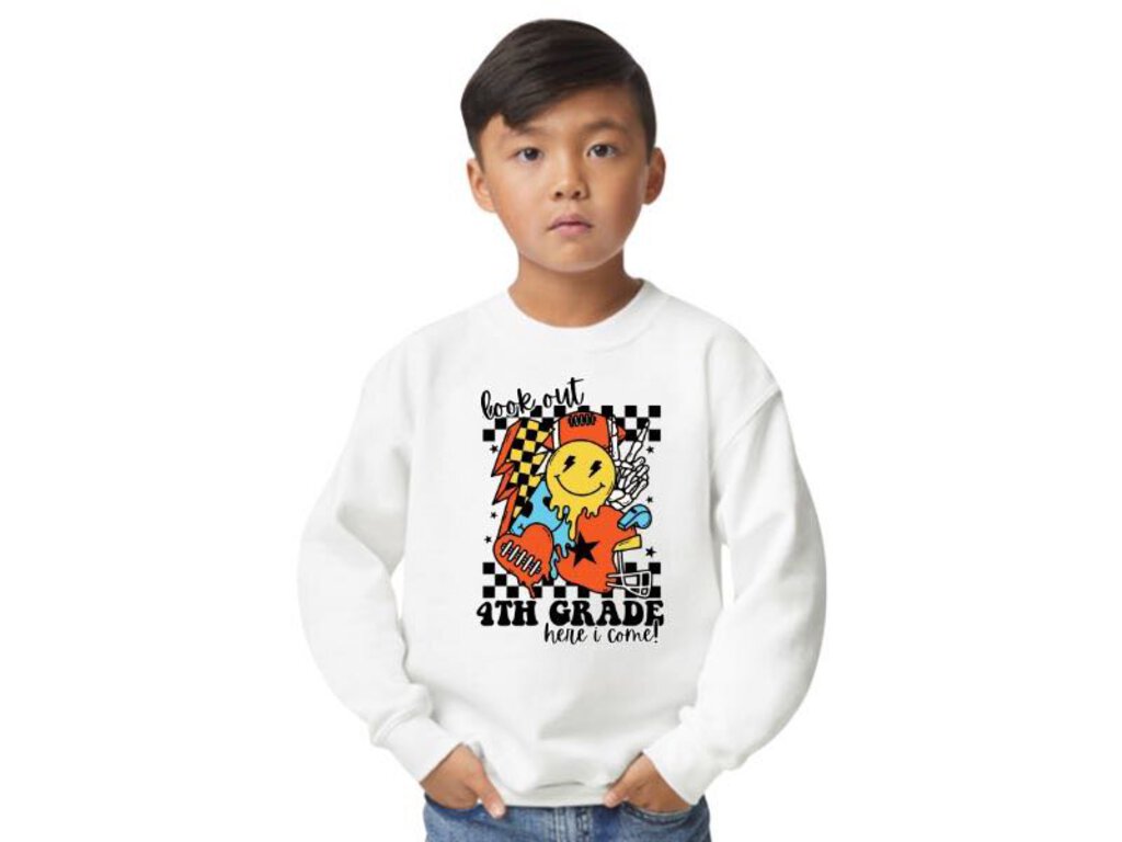 Look Out Pre-K Youth Crewneck