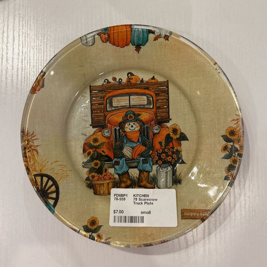 Scarecrow Truck Plate