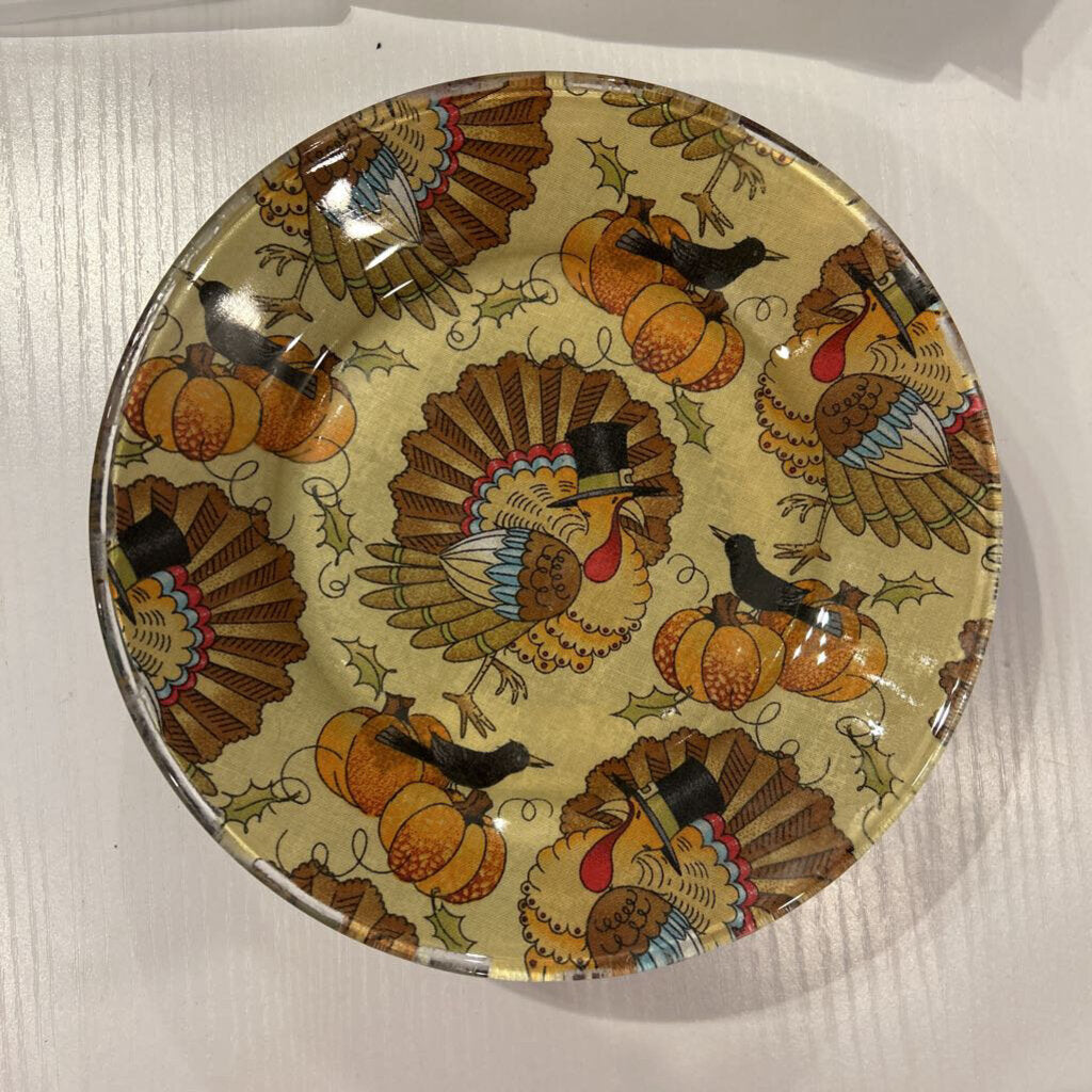 Tan Turkey Plate