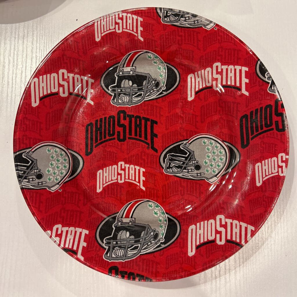 Ohio State Red Helmet Plate