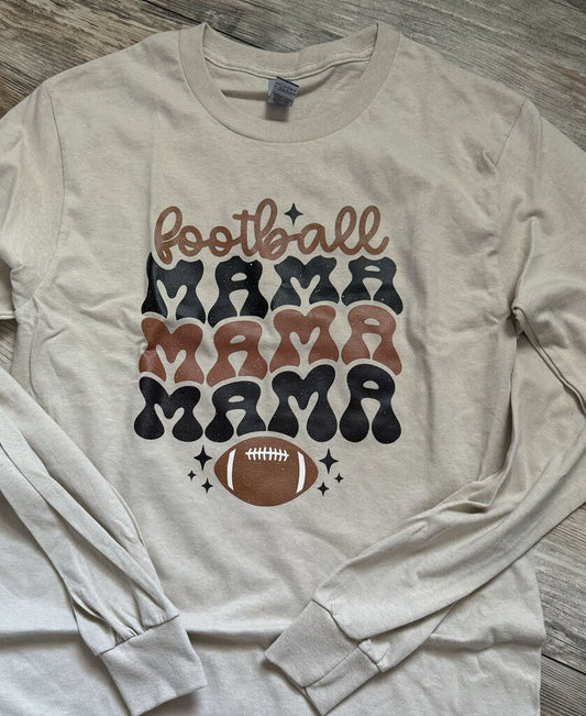 Football Mama Long Sleeve