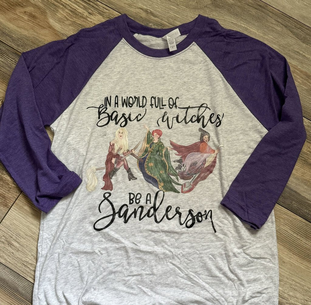 Be a Sanderson Raglan 3/4 Sleeve