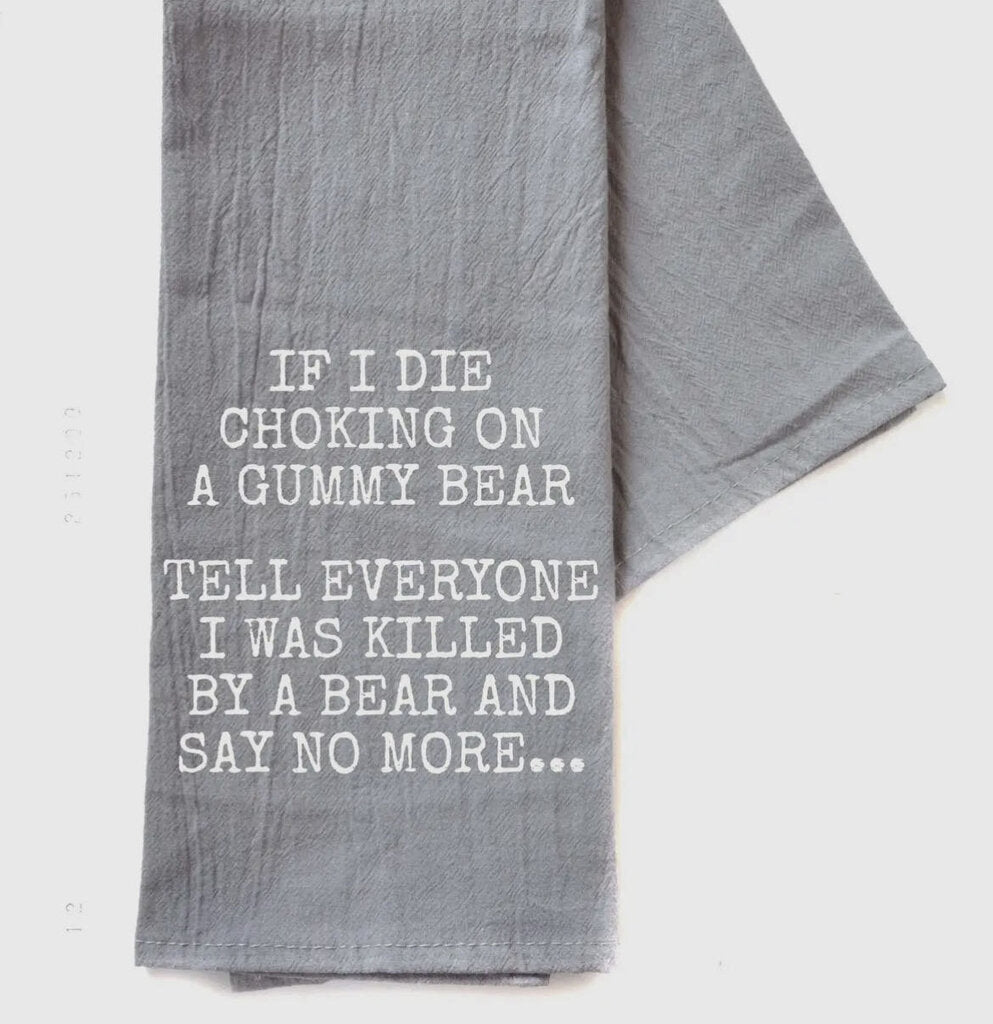 Towel-Gummy Bear