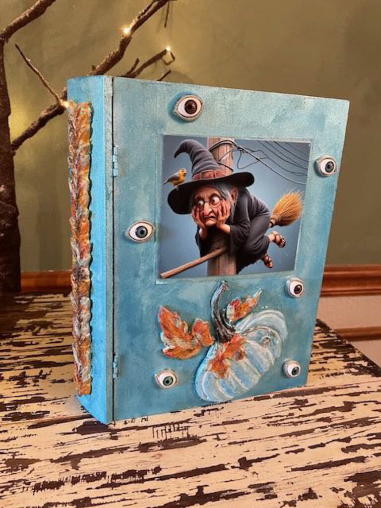 Wood Book (Blue Witch)