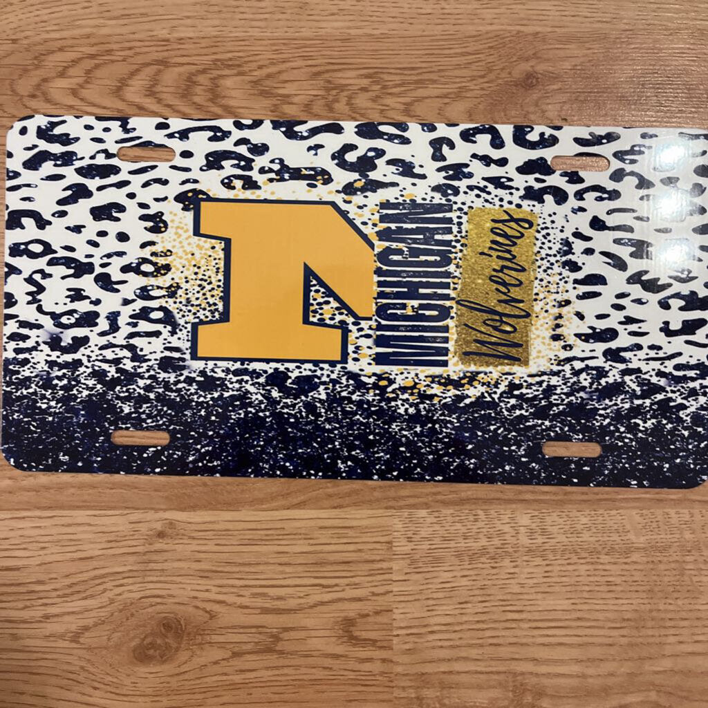 TTUN Leop License Plates