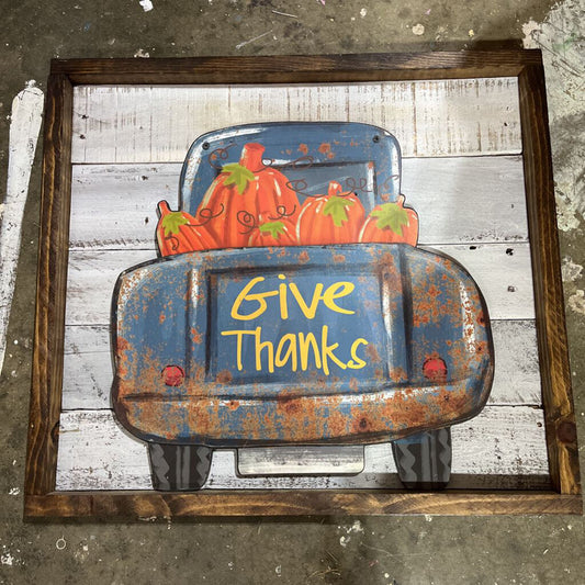 give thanks truck