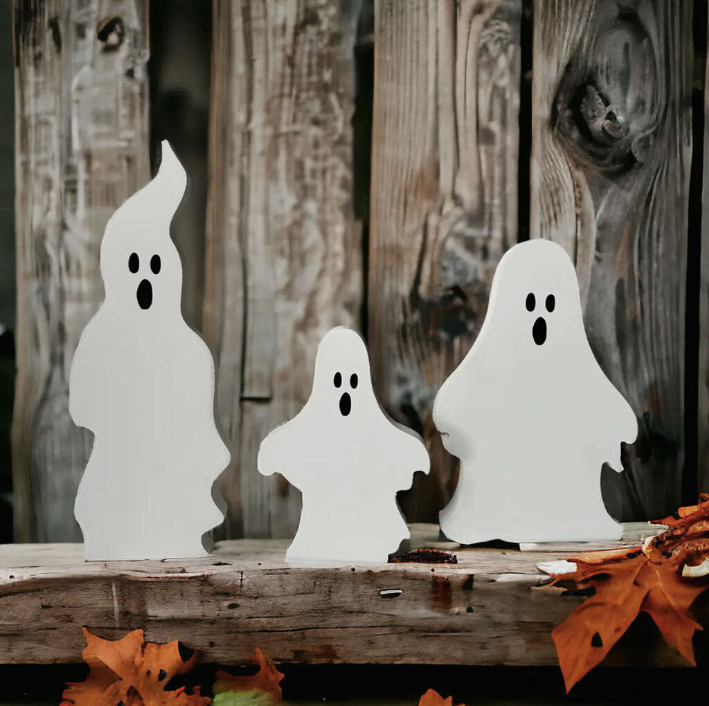 Halloween Wood Ghost