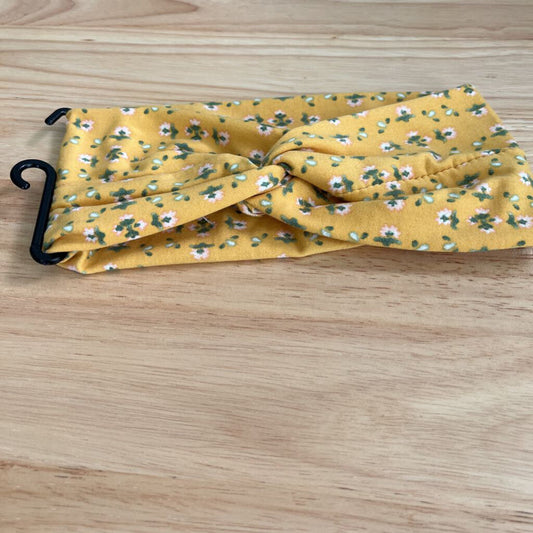 Yellow w/Mini Floral Headband