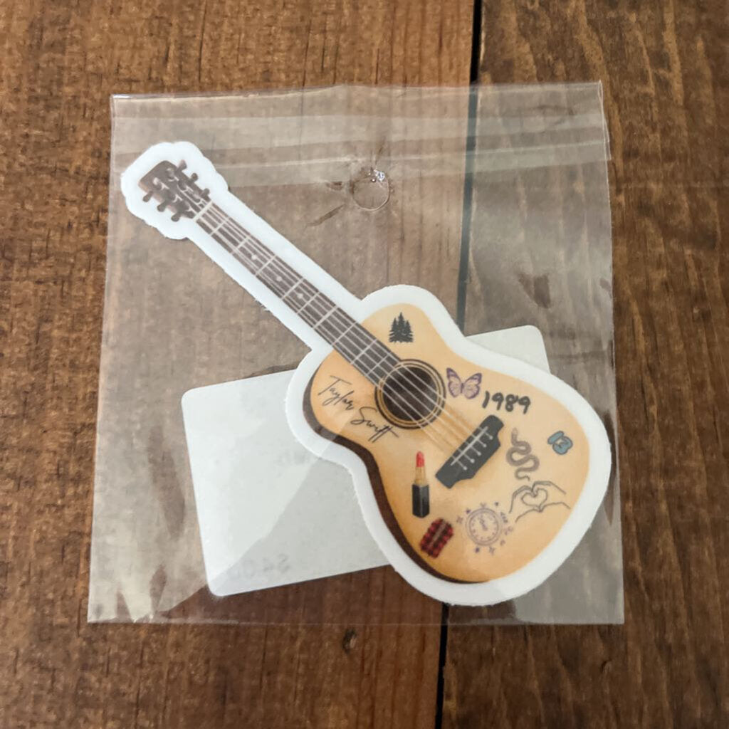 Taylor Swift Stickers-Guitar