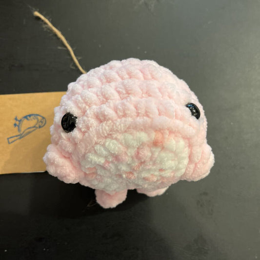 Whale Plushie Pink