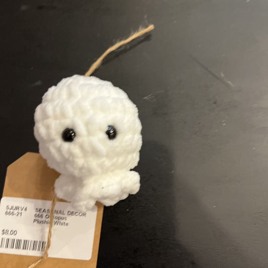 Octopus Plushie White