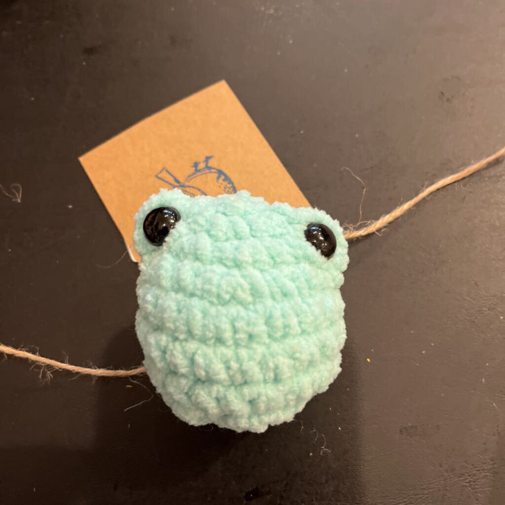 Frog Plushie Blue