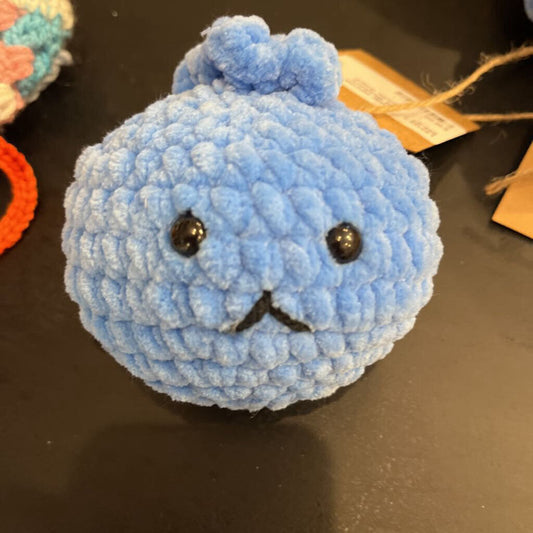 Blueberry Plushie Angry