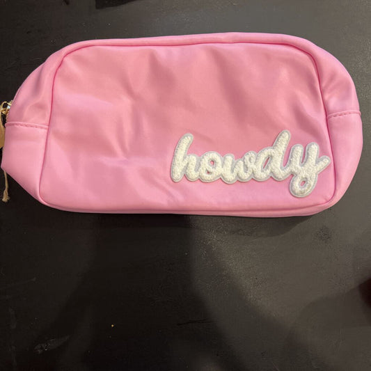 Big Makeup Bag Howdy