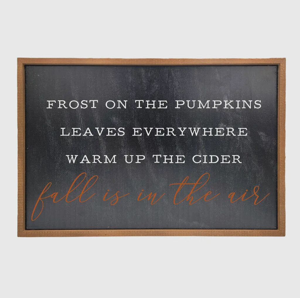 Fall is in the Air wall decor