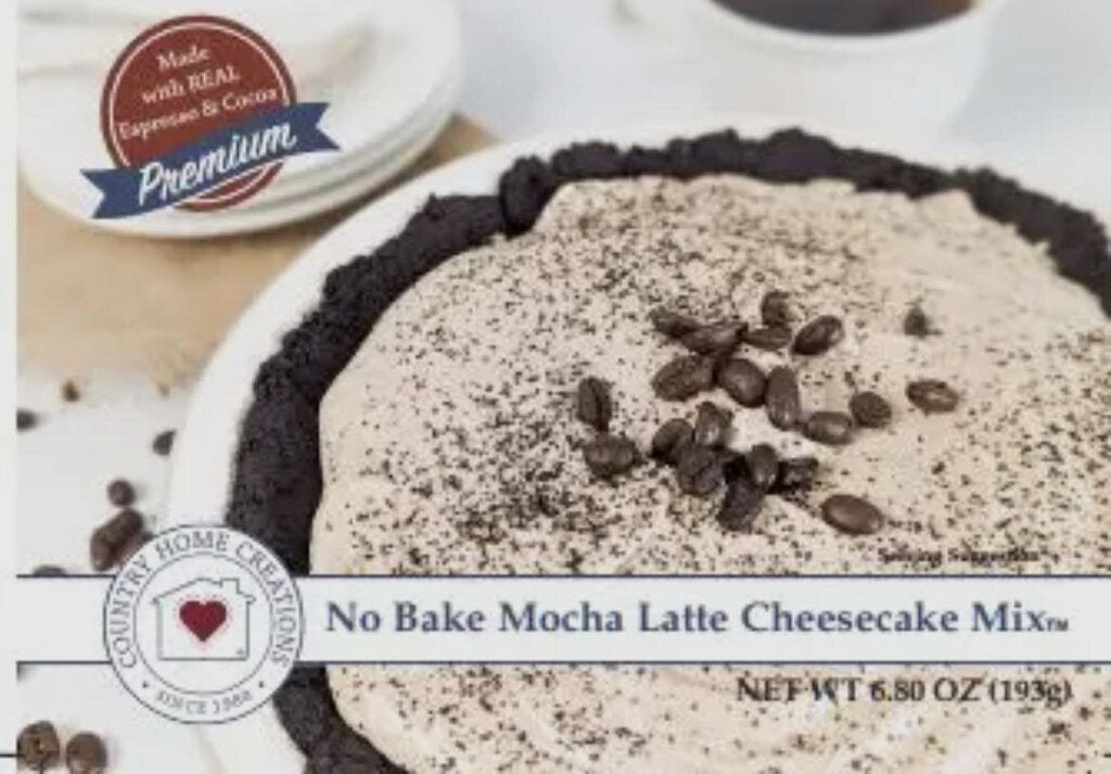 No Bake Mocha Latte Cheesecake Mix