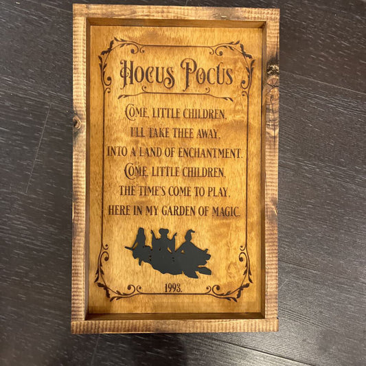 Hocus Pocus Come Little Children Brown