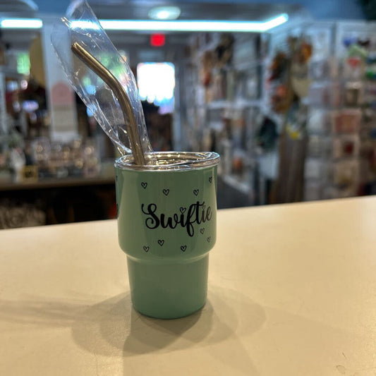 Swiftie Hearts 3oz Tumbler Blue