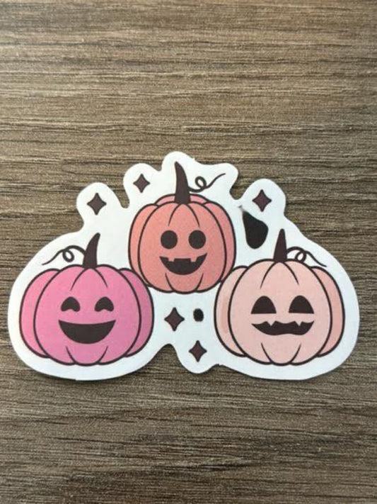 Sticker - Three pumpkins