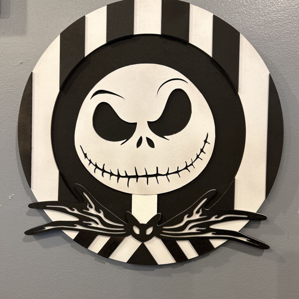 3pc Jack Skellington 18in Round