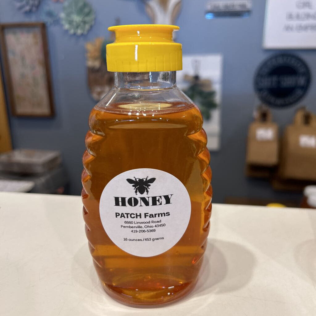 Honey plastic jar 16oz