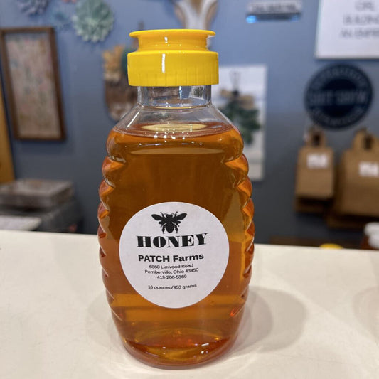 Honey plastic jar 16oz