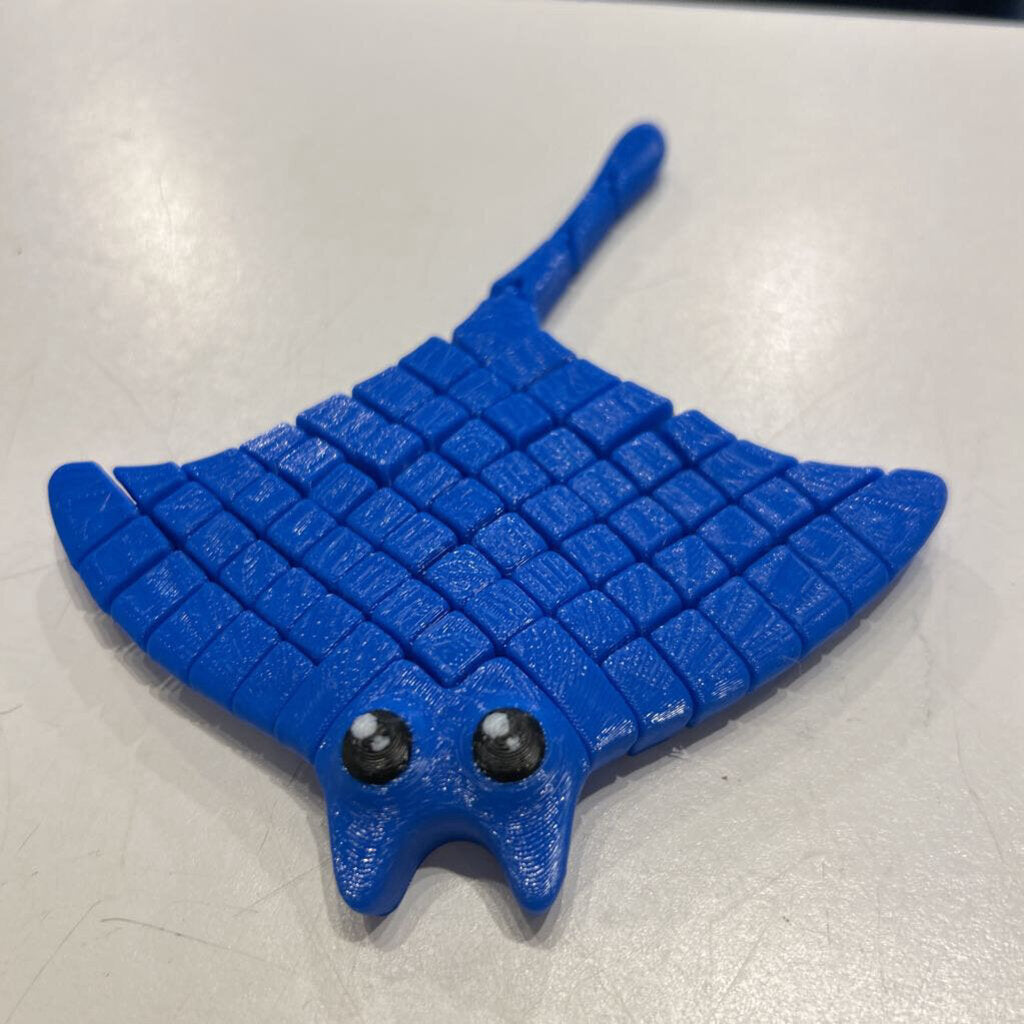 Blue Floppy Mantaray SW