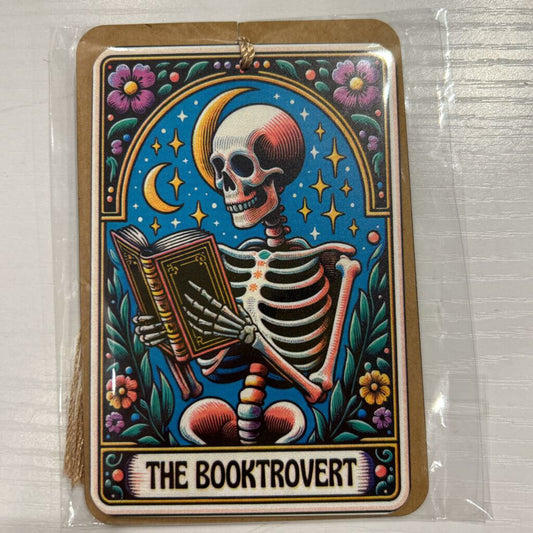 The Booktrovert Acrylic Tarot Card Bookmark