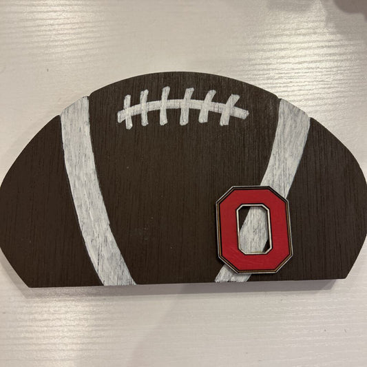 Football Shelf Sitter OSU