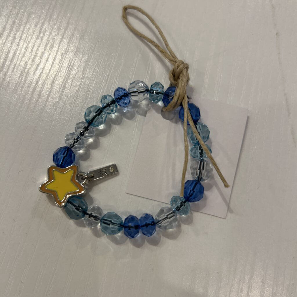 Kids single beaded with Star bracelet