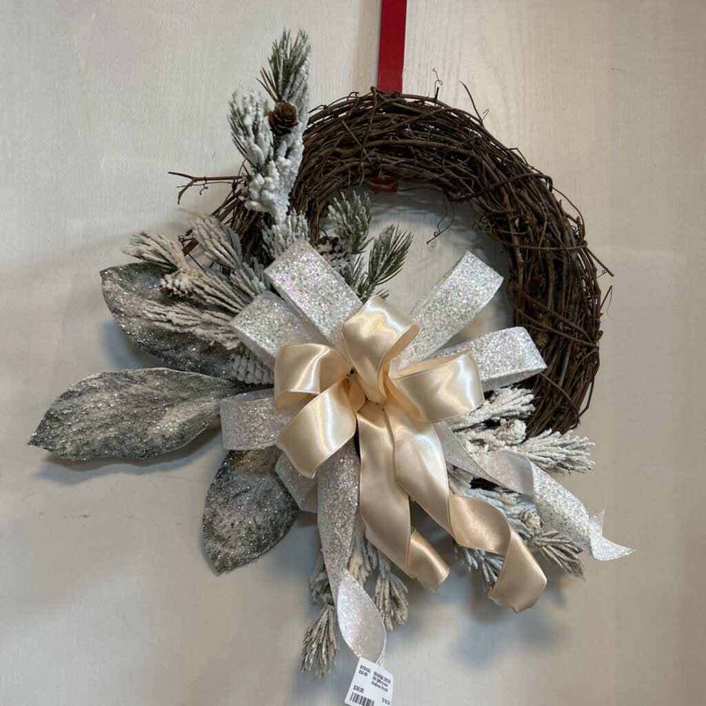 White/Cream Grapevine Wreath