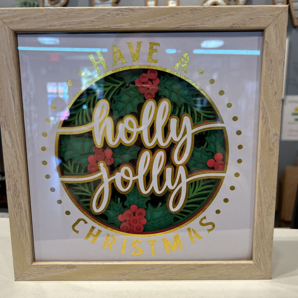 9x9 N Holly Jolly