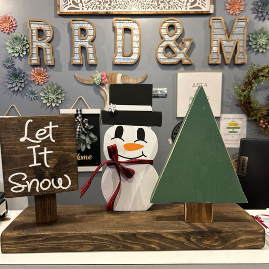 Design your Own 18" Boards Let It Snow