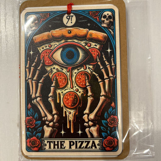 The Pizza Acrylic Card Bookmark