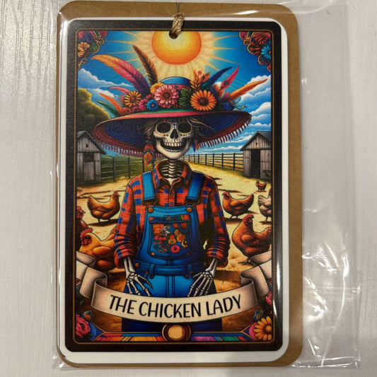 The Chicken Lady Acrylic Bookmark