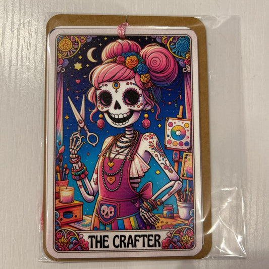 The Crafter Tattoos Acrylic Card Bookmark