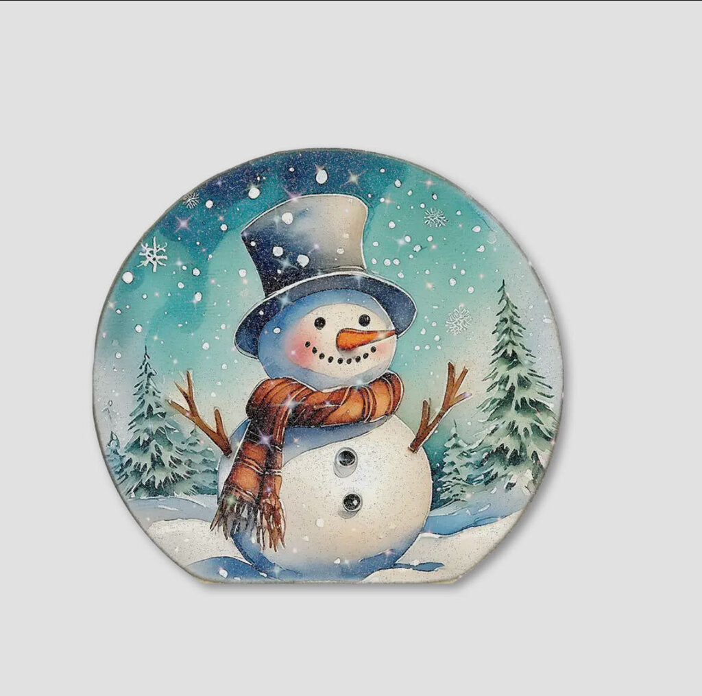 Snow Globe Chunky-Snowman