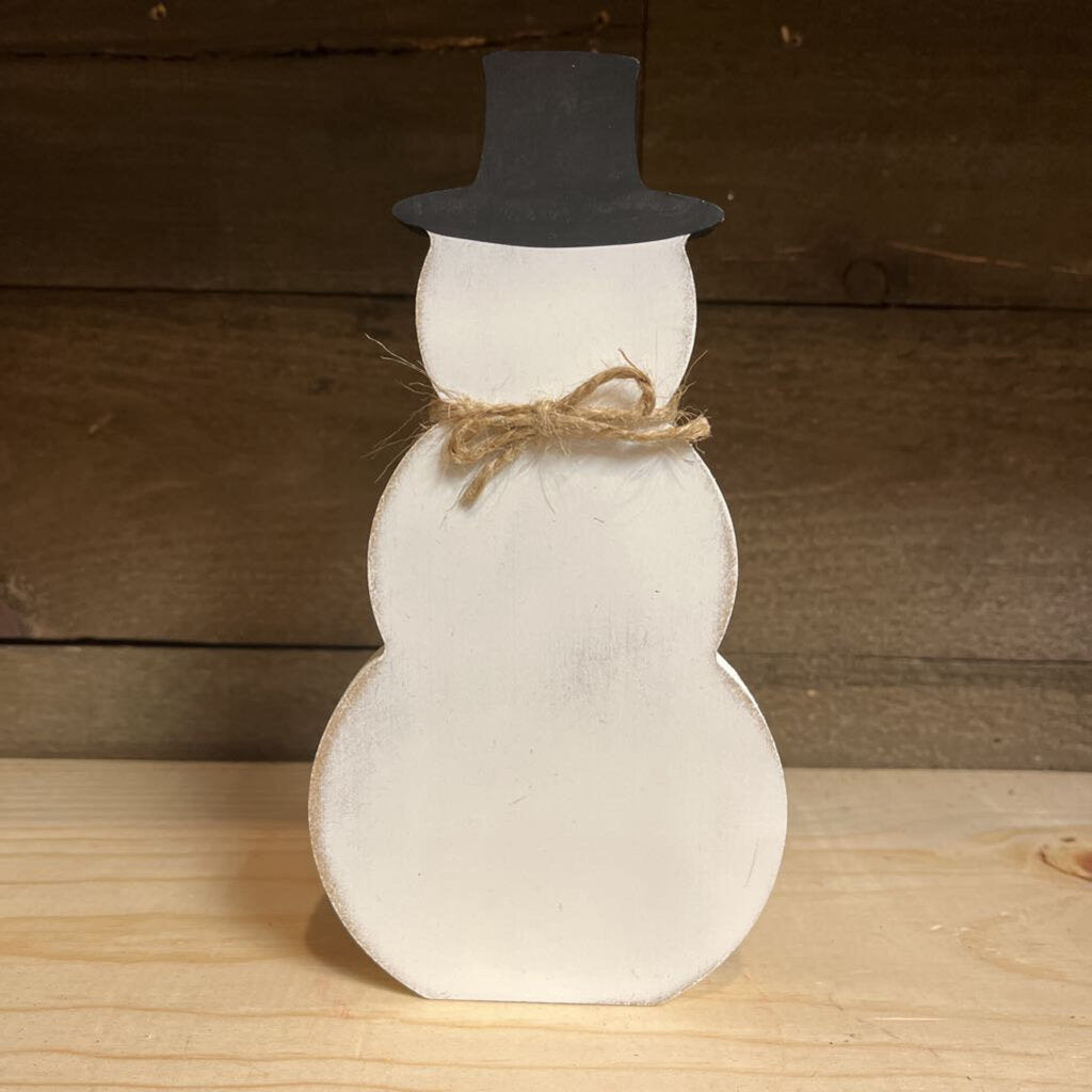 Snowman Painted Hat