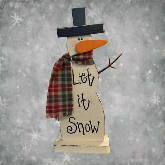 Snowman "Let it Snow" #331 C&G