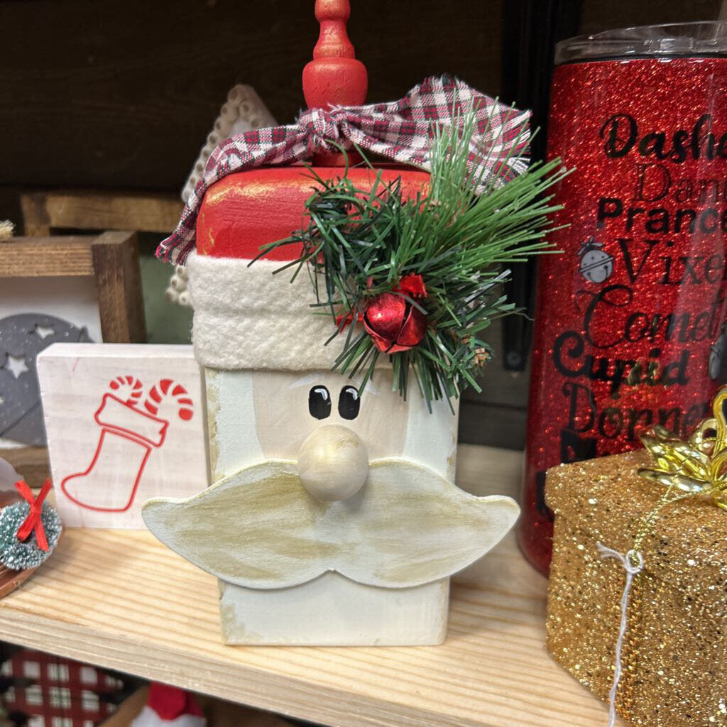 Santa with topper #328 R&W