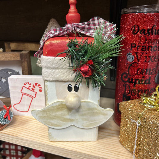 Santa with topper #328 R&W