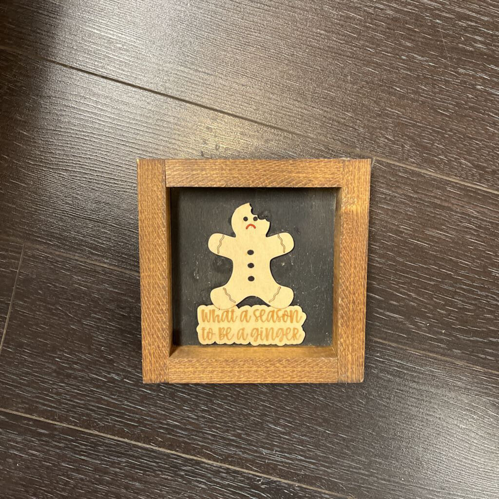 Gingerbread Season Black