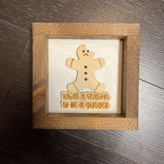 Gingerbread Season White