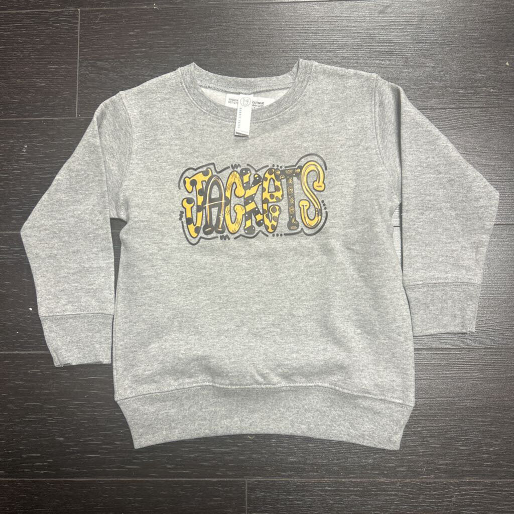 Bubble Letter Jackets Toddler Crewneck